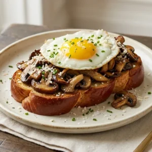 Rodeo Mushroom Toast